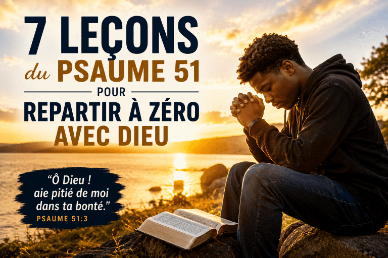 7 leçons du Psaume 51 pour un nouveau départ